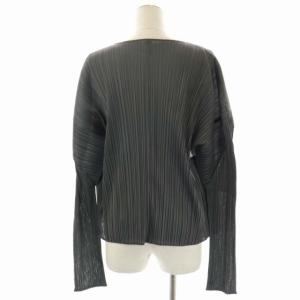 PLEATS PLEASE ISSEY MIYAKE ISSEY MIYAKE セットアップ 上下 プリーツ カーディガン 長袖 ストレートパンツ 4