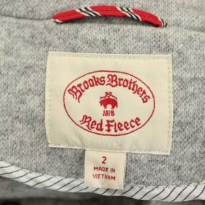 Brooks Brothers RED FLEECE ダブルニットコート アウター 2 ライトグレー