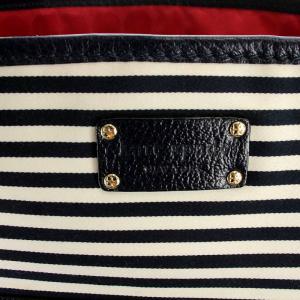 kate spade new york トートバッグ ボーダー 紺 ネイビー 白 ホワイト