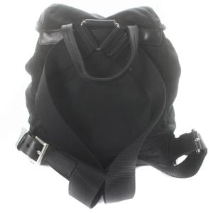 PRADA リュックサック ナイロン ロゴ ブラック