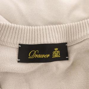 Drawer 22SS ニットドッキングワンピース シルク混 ライトグレージュ
