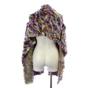 FENDI ストール マフラー ファー マルチカラー