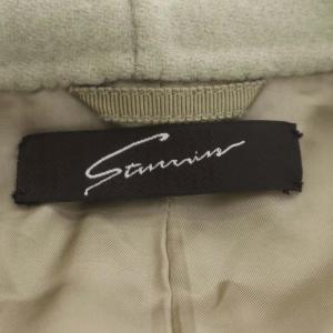 STUNNING LURE 21AW ショートフーディーオーバーコート ウール 0 ライトカーキベージュ