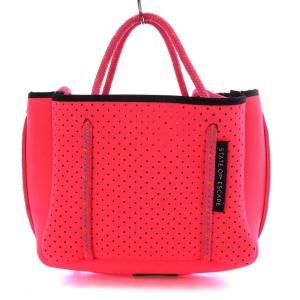 STATE OF ESCAPE マイクロエスケープ トートバッグ ショルダーバッグ 2way 斜め掛け ネオプレン ピンク