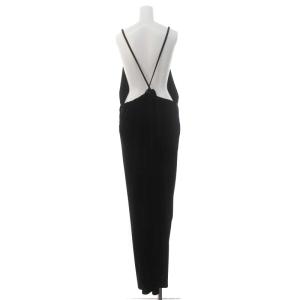 Grace Class 22AW ベロアストレッチ サロペット ロングパンツ ワイド 38 黒 ブラック