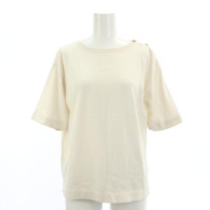 半袖カットソー ショルダーボタン プルオーバー 2 生成 エクリュ