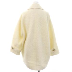 SNIDEL 23AW コクーンボアコート アウター ミドル丈 ウール 0 S 白 ホワイト