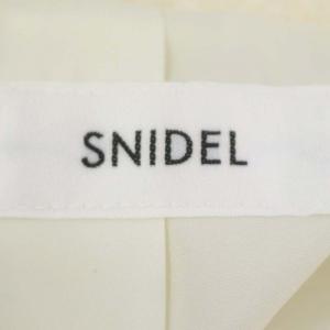SNIDEL 23AW コクーンボアコート アウター ミドル丈 ウール 0 S 白 ホワイト