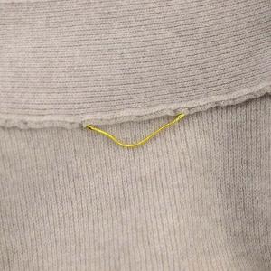 Deuxieme Classe ニット セーター ミドルゲージVプルオーバー  ウール カシミヤ混 ベージュ