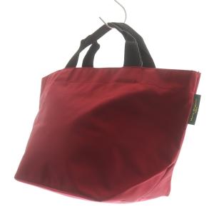 Hervé Chapelier 1027N ナイロン舟型トートM ハンドバッグ ナイロン バイカラー 赤 レッド ピンク