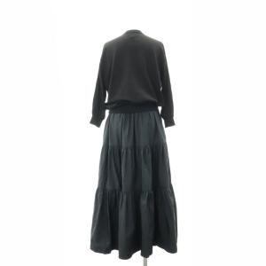 Drawer 16Gx Taffeta Dress 1 ブラック