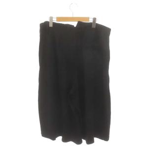 Y's ヨウジヤマモト クロップドサルエルパンツ ワイドパンツ 2 黒 ブラック