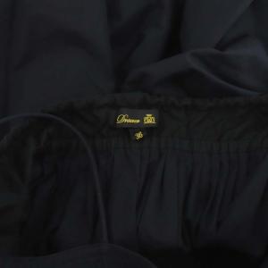 Drawer 22SS コットンタックサロペットスカート ジャンパースカート キャミワンピース 36 ブラック