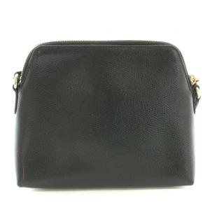 FURLA ボエムショルダーバッグ 台形 レザー ロゴ 黒 ブラック