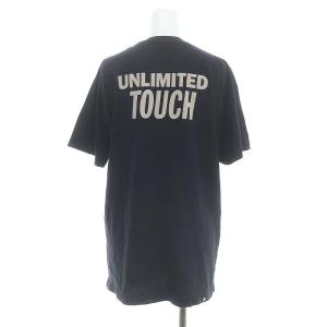 HYSTERIC GLAMOUR ガールプリントTシャツ カットソー 半袖 L 黒 オフホワイト チェリーピンク