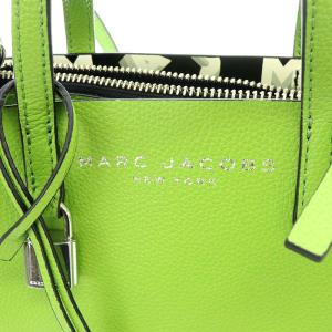 MARC JACOBS THE GRIND MINI TOTE BAG ザ グラインド ハンドバッグ ショルダーバッグ 2way レザー ロゴ 緑