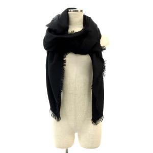 LOUIS VUITTON アントラシット ストール モノグラム ブラック M74752