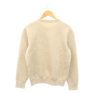 POLO RALPH LAUREN トレーナー スウェット 長袖 ロゴ 刺繍 XS ベージュ