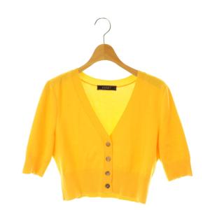 カーディガン 38 イエロー