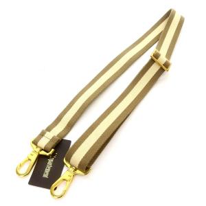 Border belt ボーダーベルト ショルダーベルト ベージュ 21090560103610