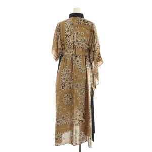 sacai Bandana Print Dress 1 ブラウン