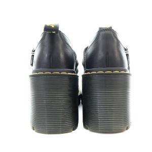 Dr.Martens EVIEE メリージェーン シューズ チャンキーヒール パンプス UK4 23cm 黒 ブラック 黄 イエロー