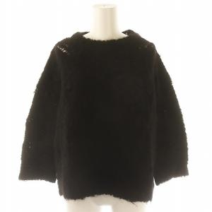 PLAGE 22AW 別注 BOXY プルオーバー ニット セーター 長袖 S 黒 ブラック /MF OS