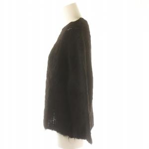 ROBERTO COLLINA PLAGE 22AW 別注 BOXY プルオーバー ニット セーター 長袖 S 黒 ブラック /MF OS