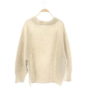 Spick&Span 23AW ボトルネック ドルマンスリーブニット セーター ウール グレー