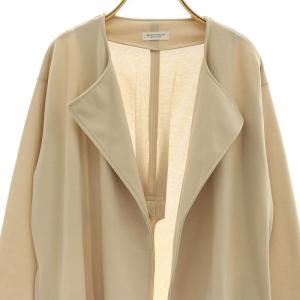 BEAUTY&YOUTH UNITED ARROWS ポンチノーカーラーガウン スプリングコート 羽織り ベージュ 1627-699-0355 /KO OS