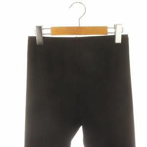 PLEATS PLEASE ISSEY MIYAKE イッセイミヤケ A.POC レギンス レギパン スキニー リブ パンチング ストレッチ 3 黒 ブラック
