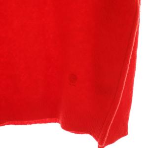 BLAMINK ウールクルーネックニット セーター 長袖 38 赤 レッド /DF OS