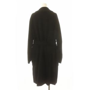 Max Mara ピュアカシミヤ 白タグ ダブルコート I44 ブラック
