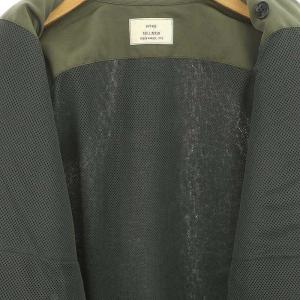 HYKE 22AW SHEARLING COAT 2 オリーブドラブ 222-17175