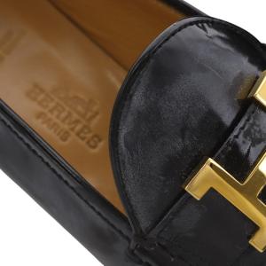 HERMES コンスタンス ローファー 37.5 ブラック