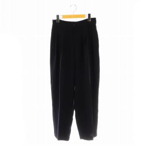 23SS TAPERED WIDE-PANTS パンツ テーパード 38 ブラック /HK OS