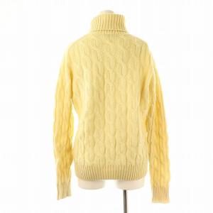 Cruciani タートルネックケーブル編みニット セーター 長袖 44 アイボリー /DF OS