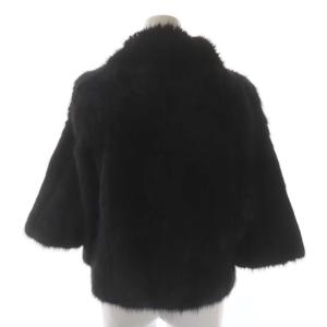 MARNI muskrat ファージャケット 40 ダークブラウン