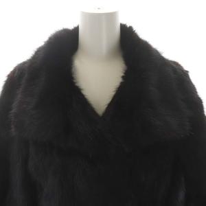 MARNI muskrat ファージャケット 40 ダークブラウン