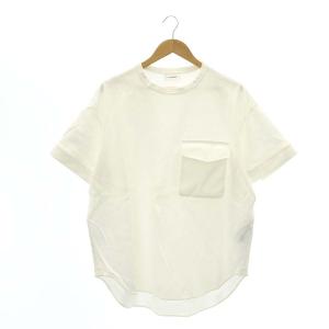23SS フラップポケット Tシャツ 半袖 46 白 ホワイト /MI OS AD PN