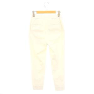 theory luxe 23SS Ariosa Carol 2 パンツ テーパード カラー 麻 リネン混 32 XS 白 ホワイト