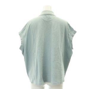 45rpm ジンバカノコの33色馬ポロ ポロシャツ フレンチスリーブ 水色 ライトブルー /DF OS PN