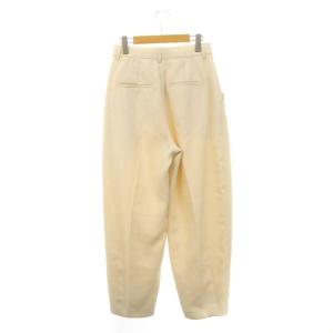 STUNNING LURE 24SS rボリュームパンツ ワイドパンツ テーパード タック 2 オフホワイト /DF OS PN