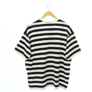 Graphpaper Border S/S Tee Tシャツ カットソー ボーダー 半袖 1 白 黒 ホワイト ブラック /HK
