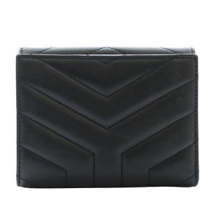SAINT LAURENT PARIS ルル コンパクトウォレット 二つ折り ブラック 504965
