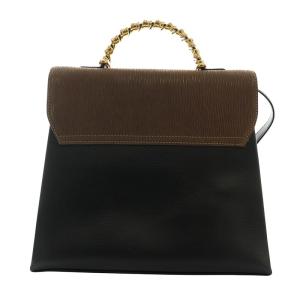 LOEWE ベラスケス ハンドバッグ 2way ブラック ブラウン