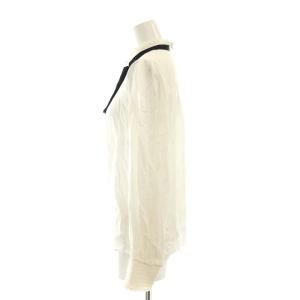 alice + olivia ブラウス 長袖 XS ホワイト /HK OS