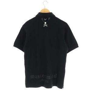 LACOSTE × マスターマインド mastermind JAPAN ポロシャツ カットソー 半袖 ロゴワッペン M