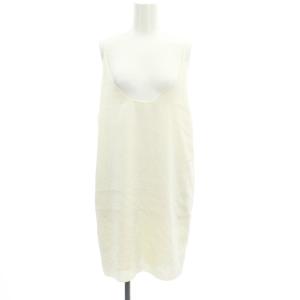 24SS Satin Uneck キャミソール サテン F 生成 エクリュ /DF OS PN