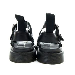Dr.Martens グリフォン GRYPHON サンダル フラット ストラップ レザー UK4 23cm 黒 ブラック /YO14